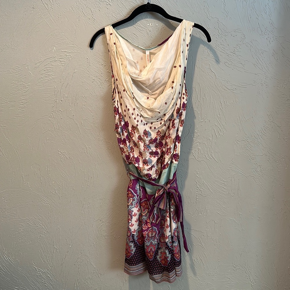 Renee C Print Dress, Size S